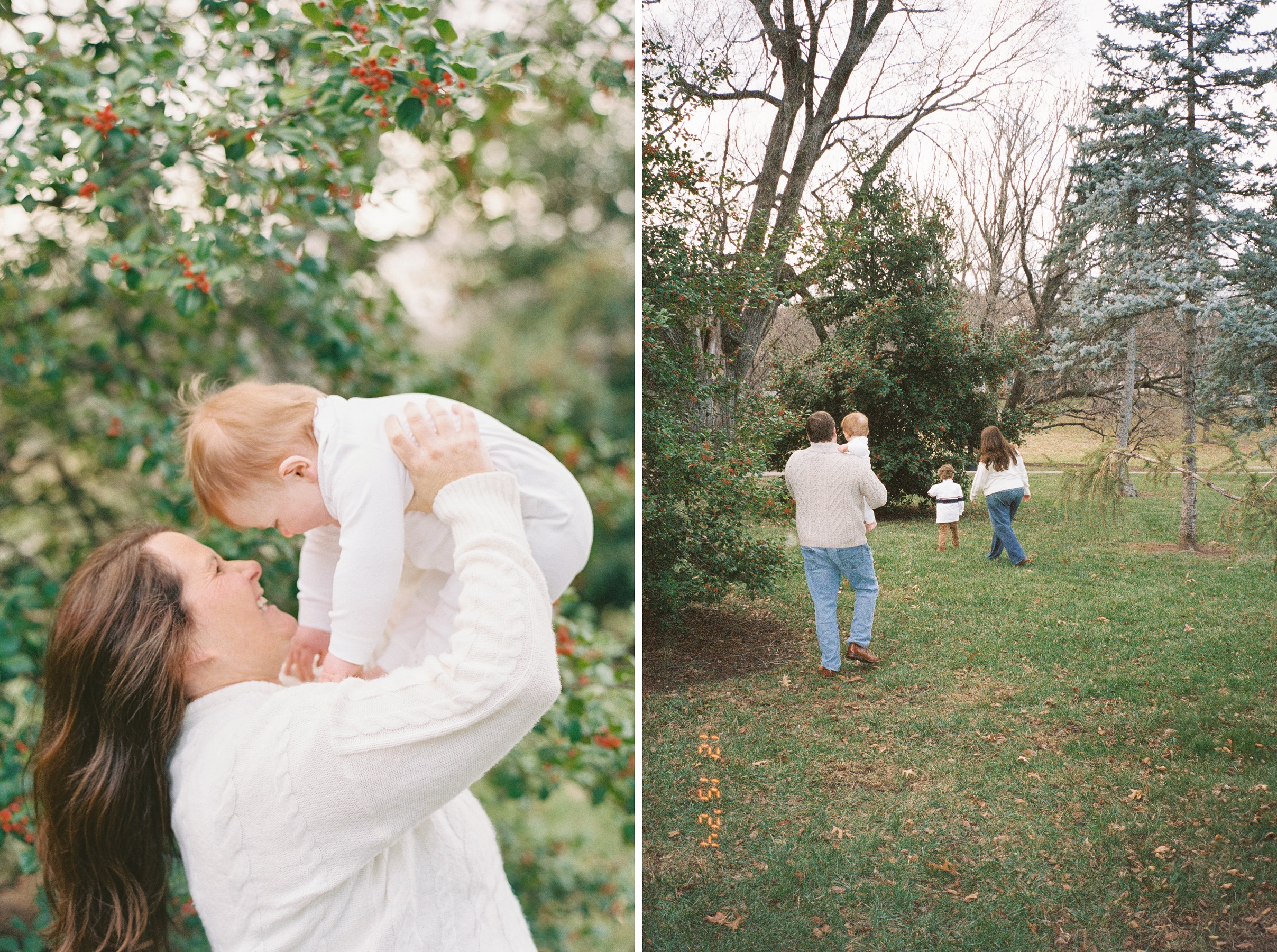 December Family Photos in Kansas City Film Photographer Alissa Bird Portraits